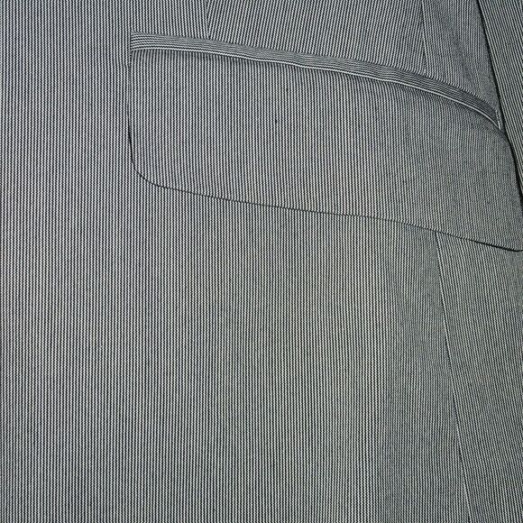 New York & Company Stretch gray black blazer suit jacket  Sz 10 NWOT - Picture 4 of 6